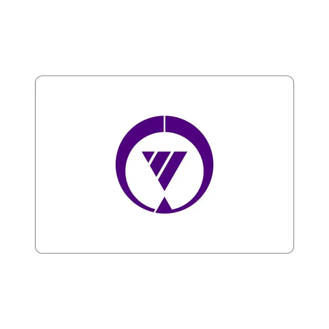 Flag of Tsushima Aichi Japan STICKER Vinyl Die-Cut Decal 4 Inch - The Sticker Space