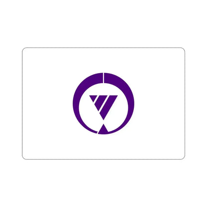 Flag of Tsushima Aichi Japan STICKER Vinyl Die-Cut Decal 4 Inch - The Sticker Space