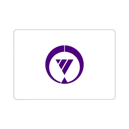 Flag of Tsushima Aichi Japan STICKER Vinyl Die-Cut Decal - The Sticker Space