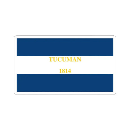 Flag of Tucuman 1814 (Argentina) STICKER Vinyl Kiss-Cut Decal 2 Inch White - The Sticker Space
