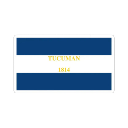 Flag of Tucuman 1814 (Argentina) STICKER Vinyl Kiss-Cut Decal 6 Inch White - The Sticker Space