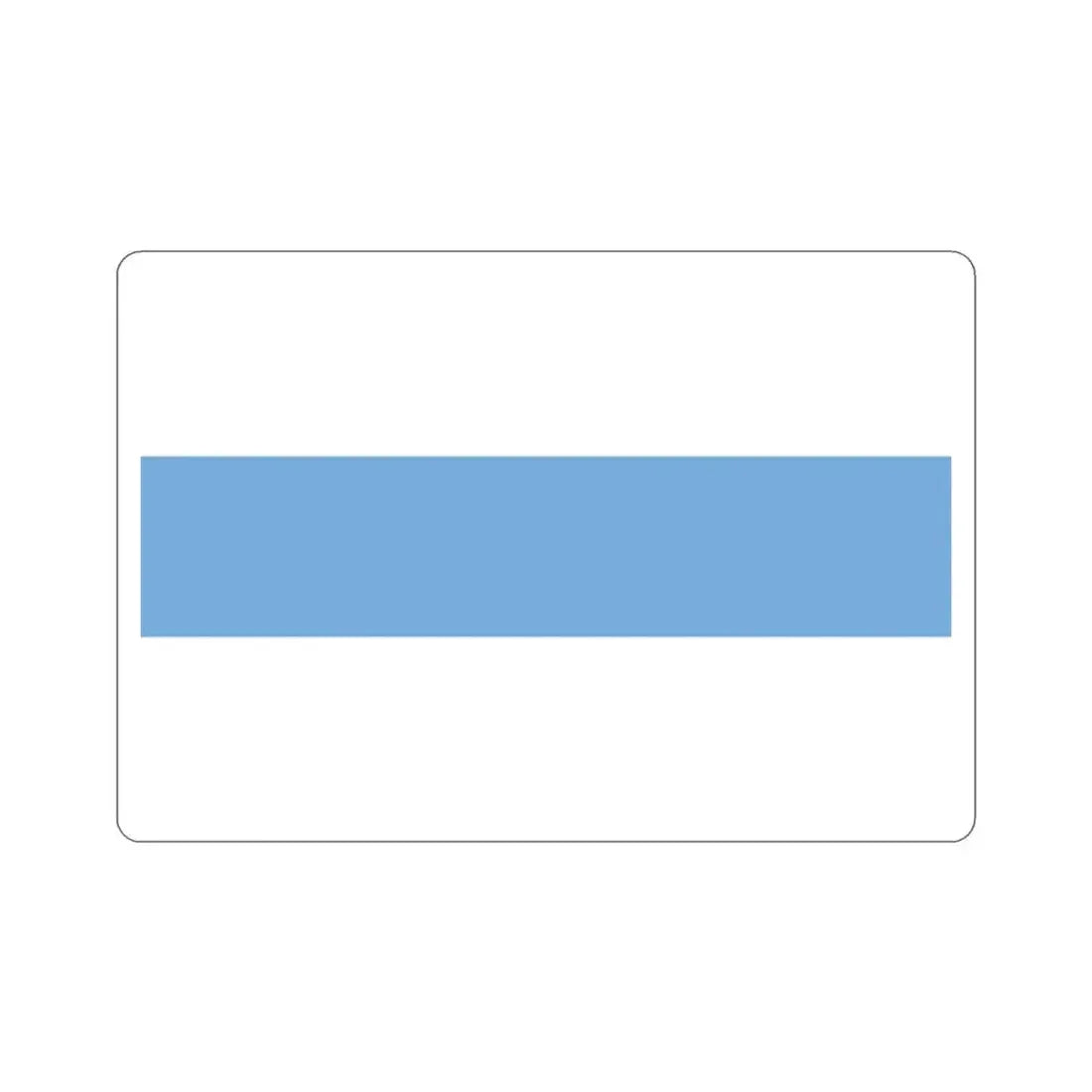 Flag of Tucumán Province Argentina STICKER Vinyl Die-Cut Decal 2 Inch - The Sticker Space
