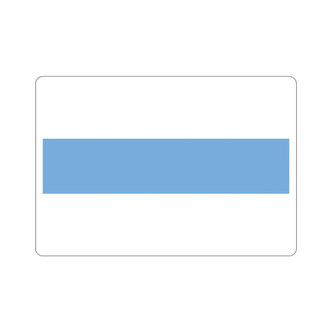 Flag of Tucumán Province Argentina STICKER Vinyl Die-Cut Decal 2 Inch - The Sticker Space