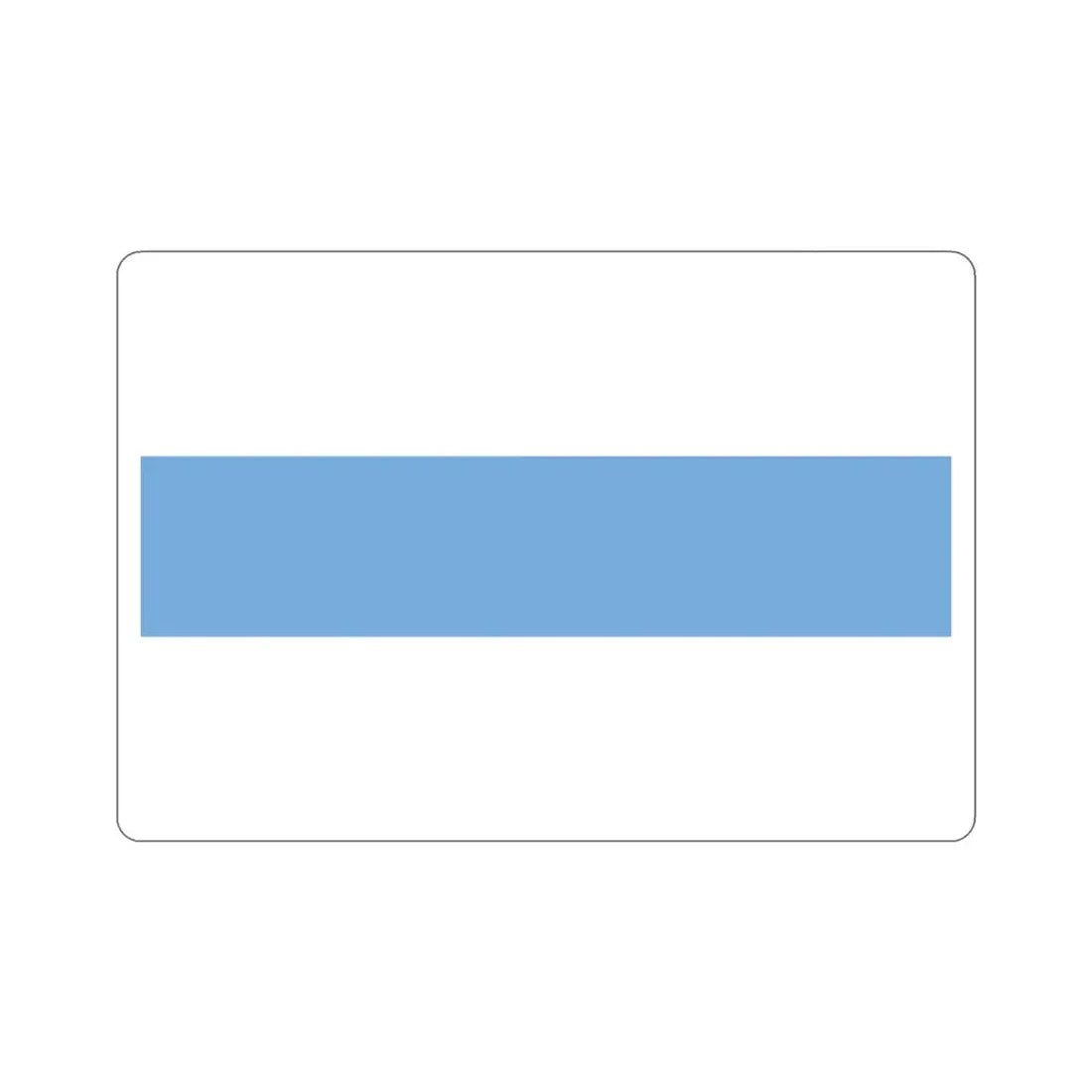 Flag of Tucumán Province Argentina STICKER Vinyl Die-Cut Decal 3 Inch - The Sticker Space