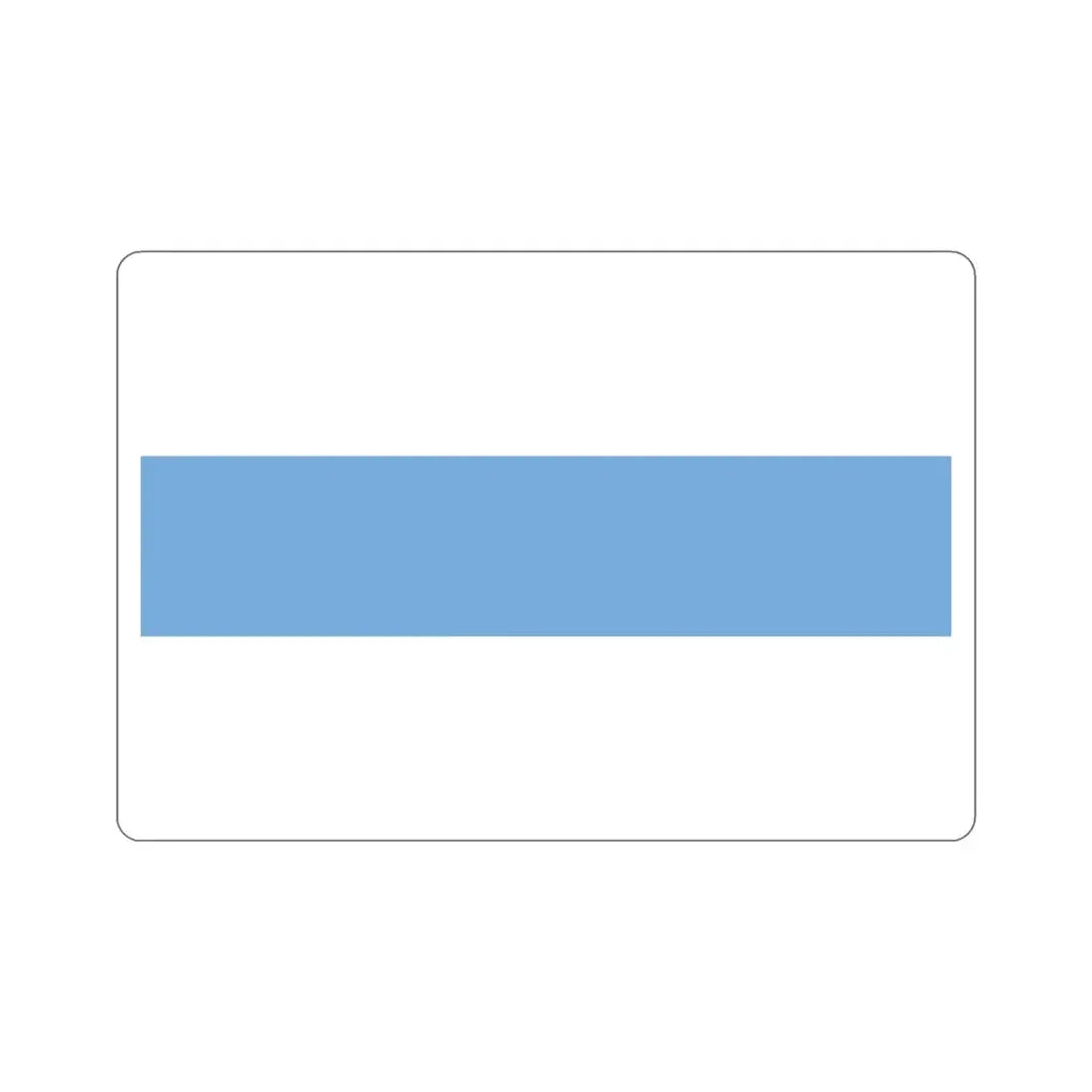 Flag of Tucumán Province Argentina STICKER Vinyl Die-Cut Decal 5 Inch - The Sticker Space