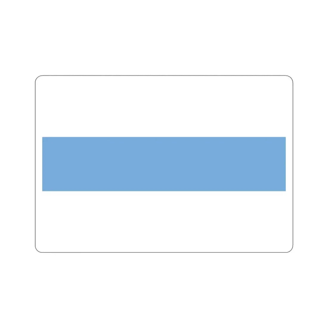 Flag of Tucumán Province Argentina STICKER Vinyl Die-Cut Decal 6 Inch - The Sticker Space
