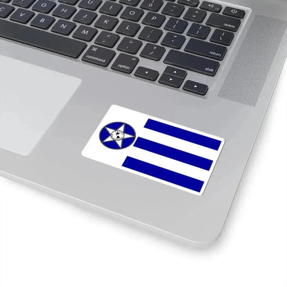 Flag of Tulsa 1941-1973 (United States) STICKER Vinyl Kiss-Cut Decal - The Sticker Space