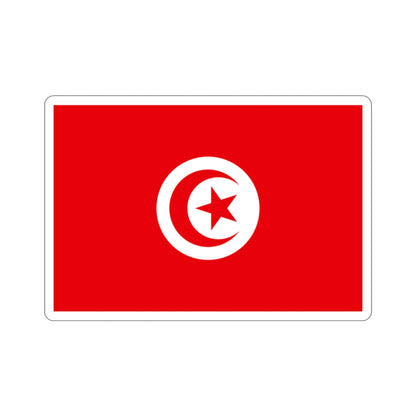 Flag of Tunisia STICKER Vinyl Die-Cut Decal-2 Inch-The Sticker Space