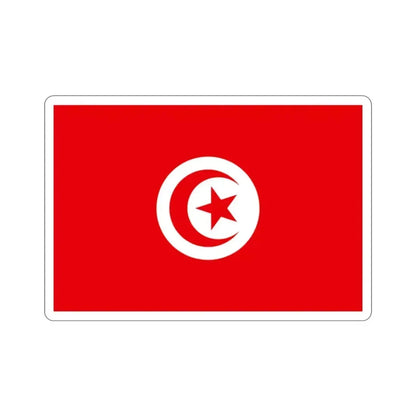 Flag of Tunisia STICKER Vinyl Die-Cut Decal 2 Inch - The Sticker Space