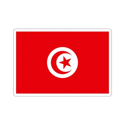 Flag of Tunisia STICKER Vinyl Die-Cut Decal 3 Inch - The Sticker Space