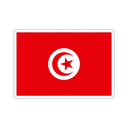 Flag of Tunisia STICKER Vinyl Die-Cut Decal-5 Inch-The Sticker Space