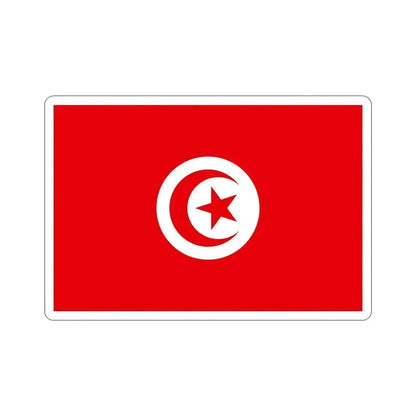 Flag of Tunisia STICKER Vinyl Die-Cut Decal 5 Inch - The Sticker Space