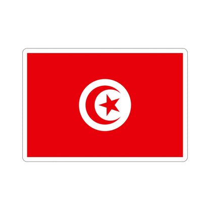 Flag of Tunisia STICKER Vinyl Die-Cut Decal-6 Inch-The Sticker Space