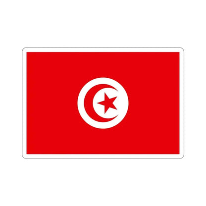 Flag of Tunisia STICKER Vinyl Die-Cut Decal - The Sticker Space