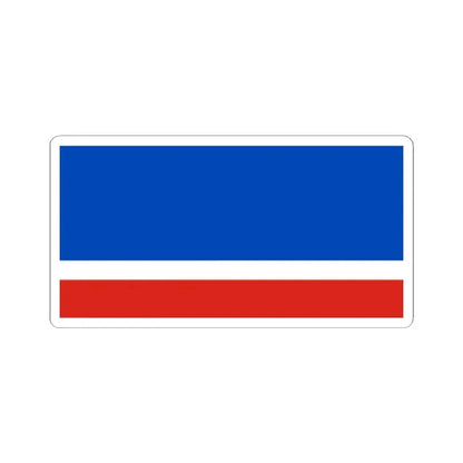 Flag of Turaw Belarus (Belarus) STICKER Vinyl Kiss-Cut Decal 2 Inch White - The Sticker Space