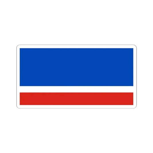 Flag of Turaw Belarus (Belarus) STICKER Vinyl Kiss-Cut Decal 2 Inch White - The Sticker Space