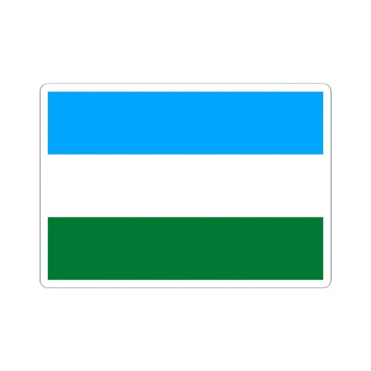 Flag of Turco Bolivia (Bolivia) STICKER Vinyl Kiss-Cut Decal 2 Inch White - The Sticker Space