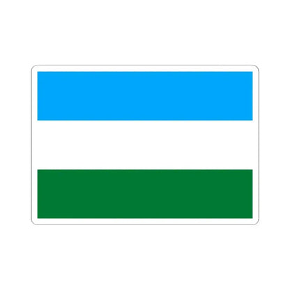 Flag of Turco Bolivia (Bolivia) STICKER Vinyl Kiss-Cut Decal 3 Inch White - The Sticker Space