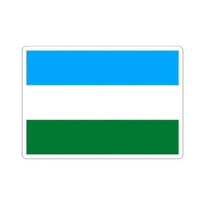 Flag of Turco Bolivia (Bolivia) STICKER Vinyl Kiss-Cut Decal 4 Inch White - The Sticker Space