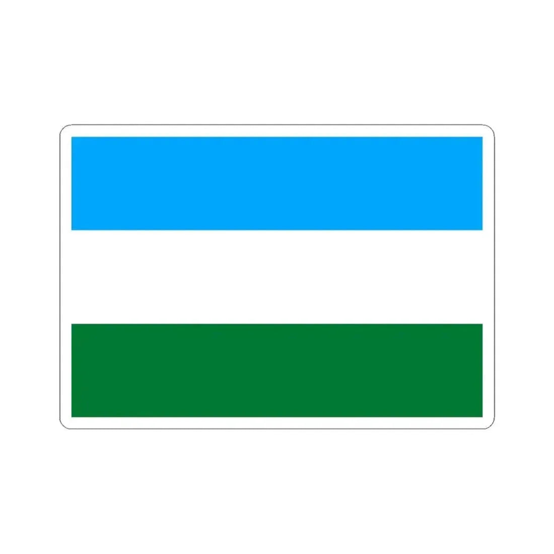 Flag of Turco Bolivia (Bolivia) STICKER Vinyl Kiss-Cut Decal 6 Inch White - The Sticker Space