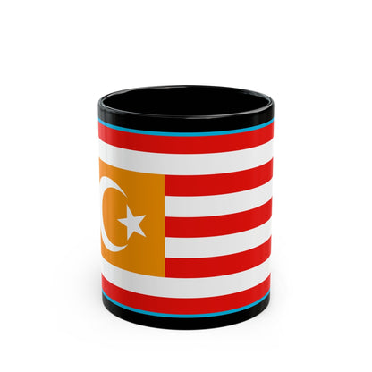 Flag of Turkestan - Black Coffee Mug-11oz-The Sticker Space