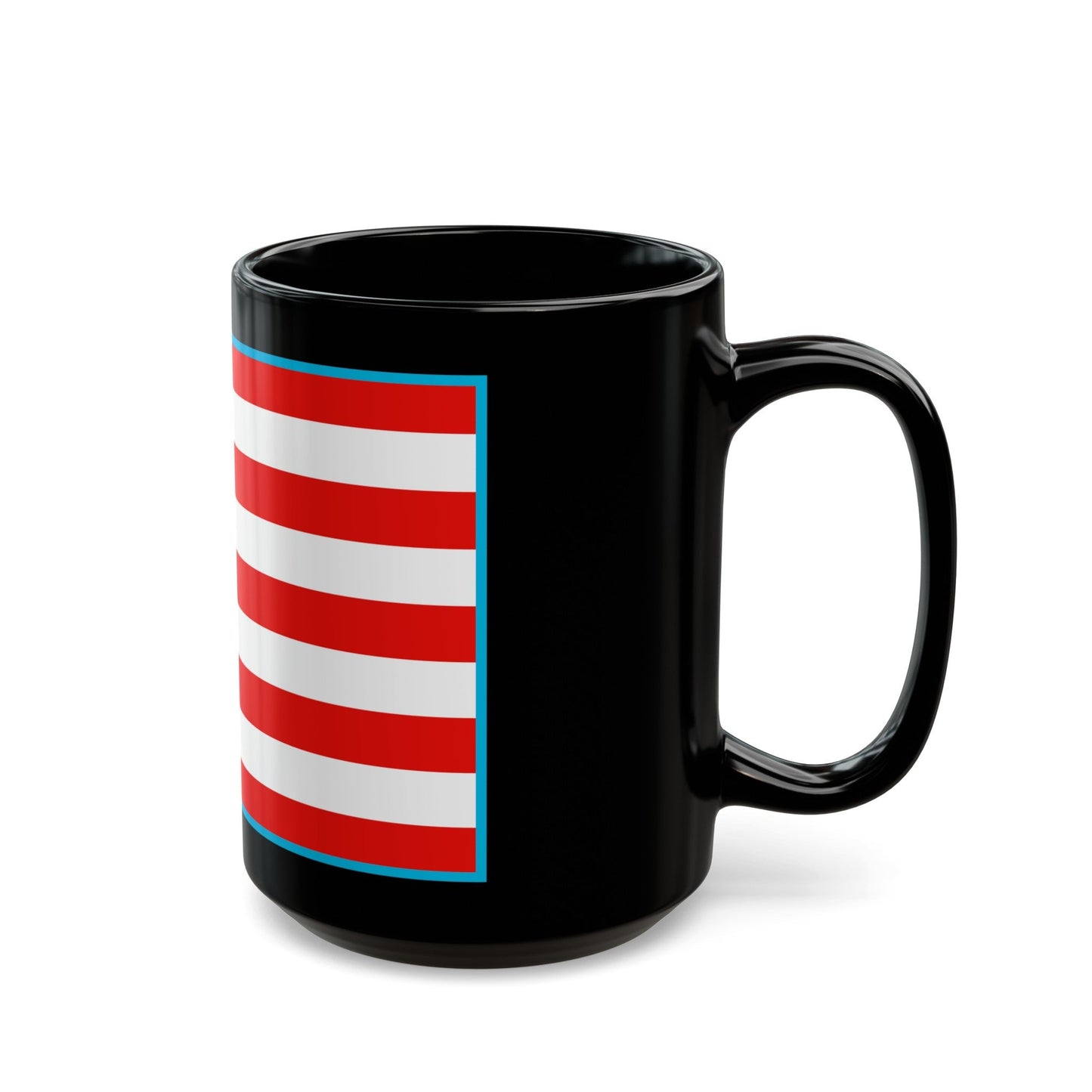 Flag of Turkestan - Black Coffee Mug-The Sticker Space