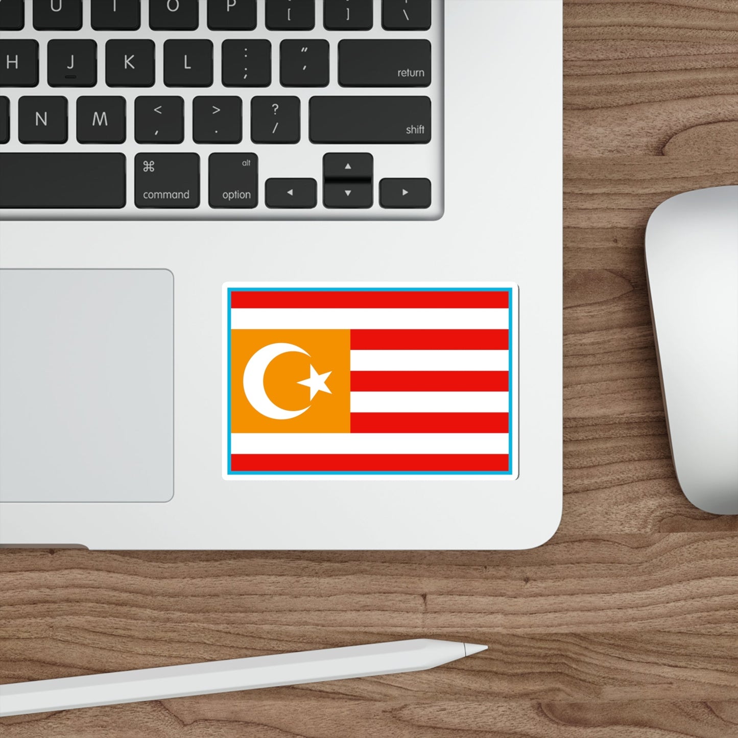 Flag of Turkestan STICKER Vinyl Die-Cut Decal-The Sticker Space