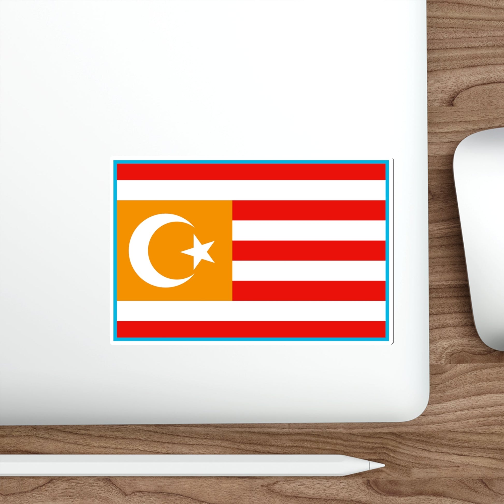 Flag of Turkestan STICKER Vinyl Die-Cut Decal-The Sticker Space