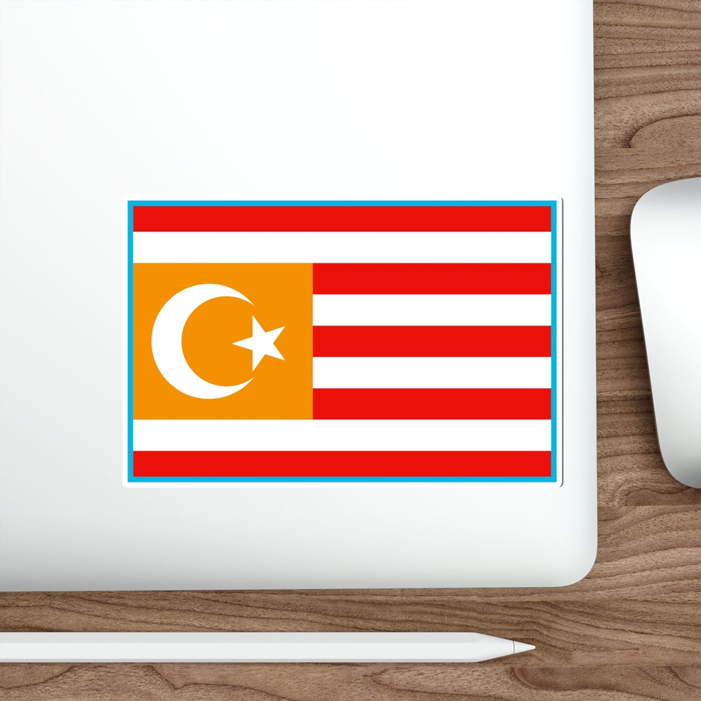 Flag of Turkestan STICKER Vinyl Die-Cut Decal-The Sticker Space