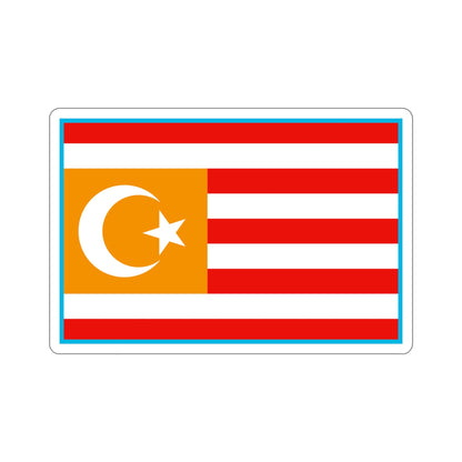 Flag of Turkestan STICKER Vinyl Die-Cut Decal-4 Inch-The Sticker Space