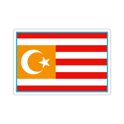 Flag of Turkestan STICKER Vinyl Die-Cut Decal-5 Inch-The Sticker Space