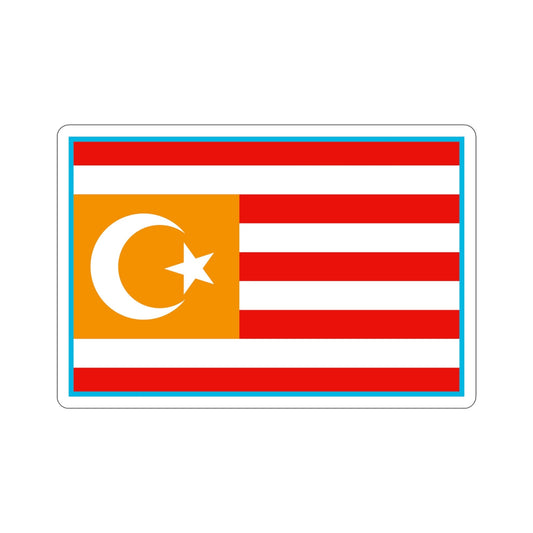 Flag of Turkestan STICKER Vinyl Die-Cut Decal-6 Inch-The Sticker Space