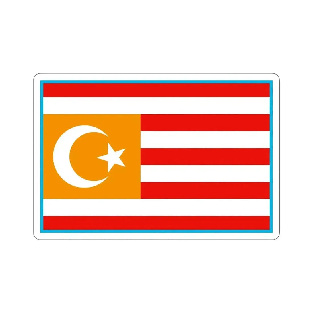 Flag of Turkestan STICKER Vinyl Die-Cut Decal - The Sticker Space