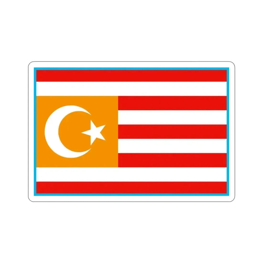 Flag of Turkestan STICKER Vinyl Die-Cut Decal - The Sticker Space
