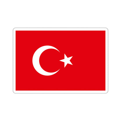 Flag of Turkey STICKER Vinyl Die-Cut Decal-2 Inch-The Sticker Space