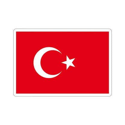 Flag of Turkey STICKER Vinyl Die-Cut Decal - The Sticker Space