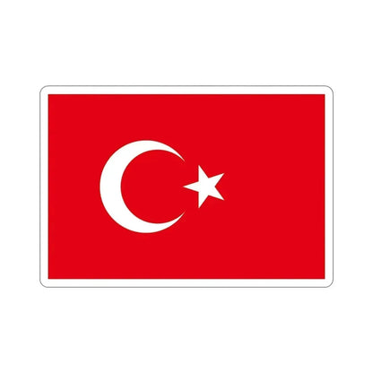 Flag of Turkey STICKER Vinyl Die-Cut Decal - The Sticker Space