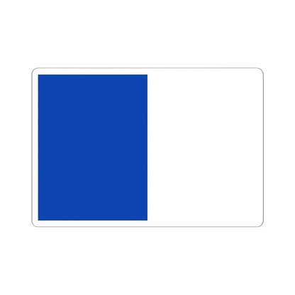 Flag of Turnhout (Belgium) STICKER Vinyl Kiss-Cut Decal 6 Inch White - The Sticker Space