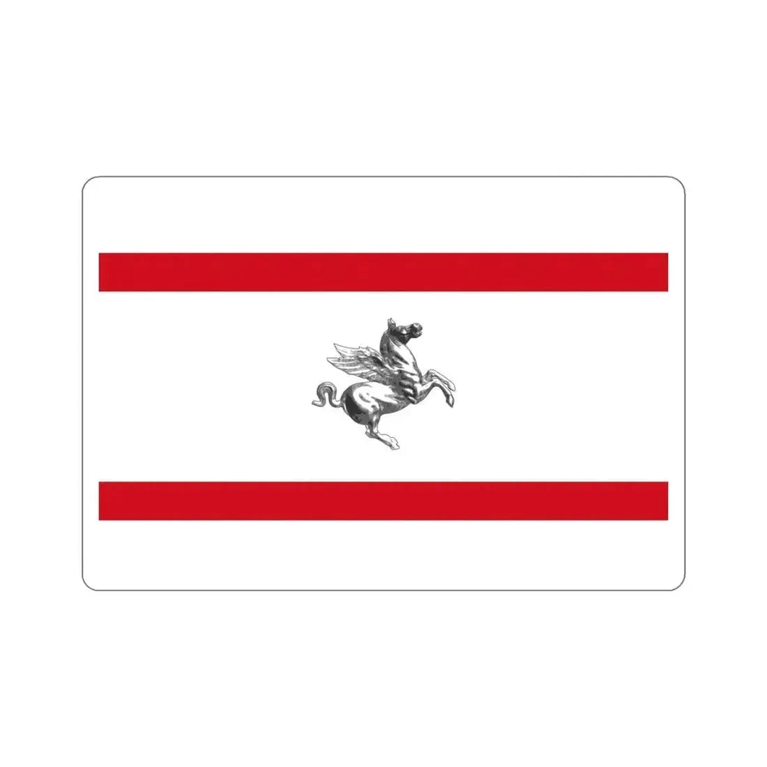 Flag of Tuscany Italy STICKER Vinyl Die-Cut Decal 5 Inch - The Sticker Space