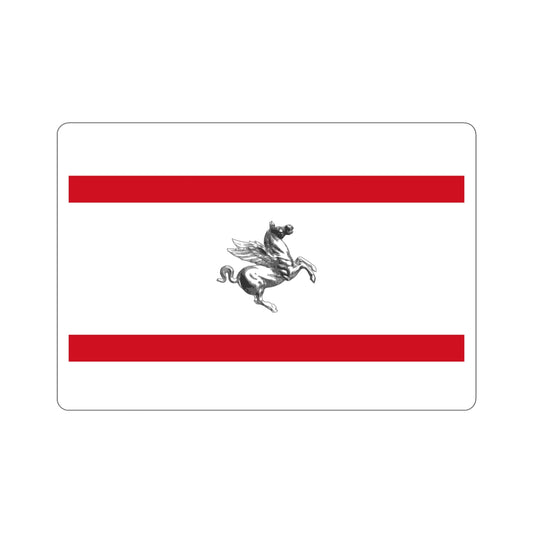 Flag of Tuscany Italy STICKER Vinyl Die-Cut Decal-6 Inch-The Sticker Space