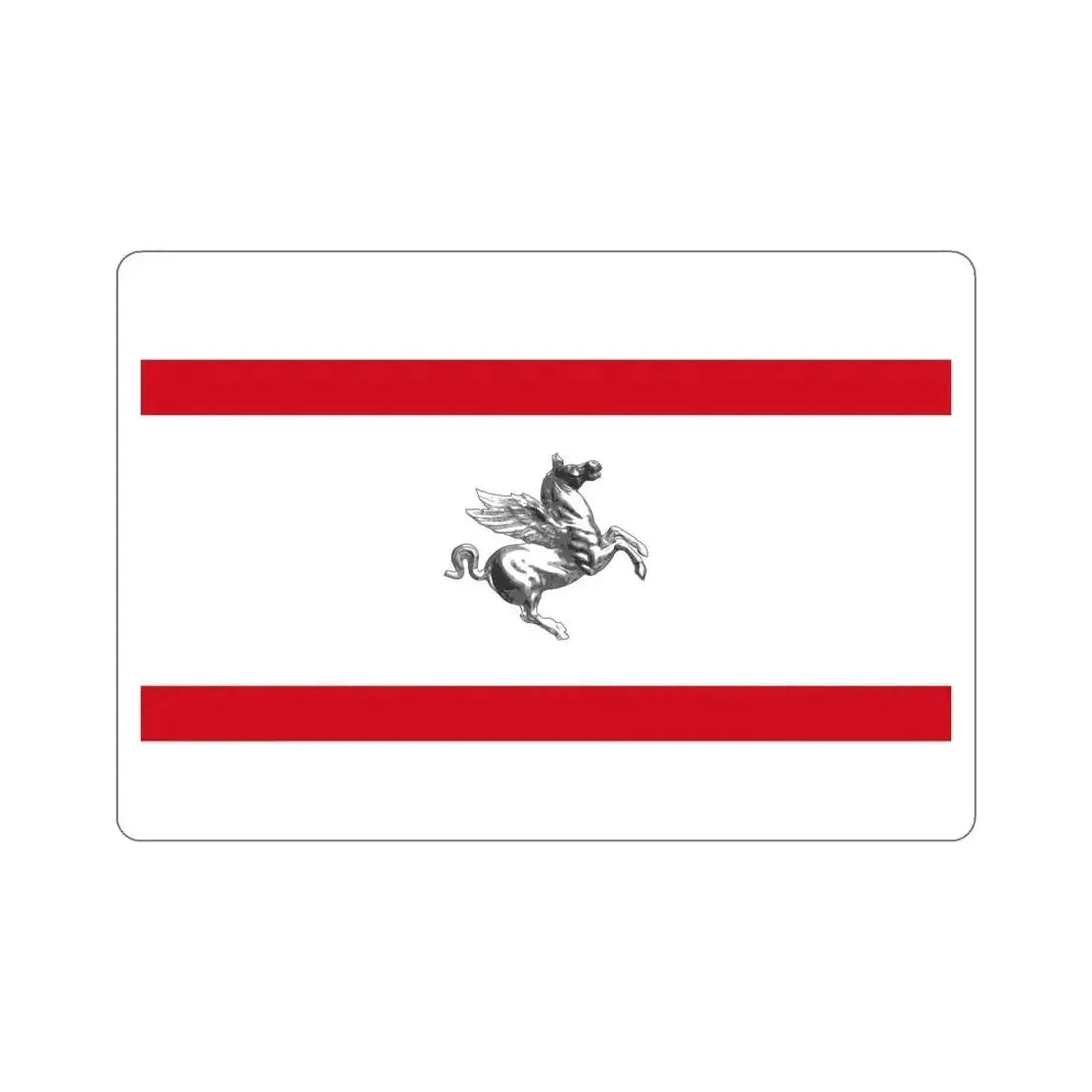 Flag of Tuscany Italy STICKER Vinyl Die-Cut Decal 6 Inch - The Sticker Space