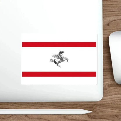 Flag of Tuscany Italy STICKER Vinyl Die-Cut Decal - The Sticker Space
