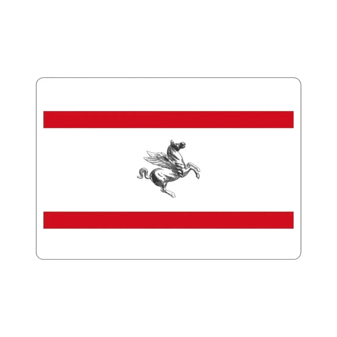 Flag of Tuscany Italy STICKER Vinyl Die-Cut Decal - The Sticker Space
