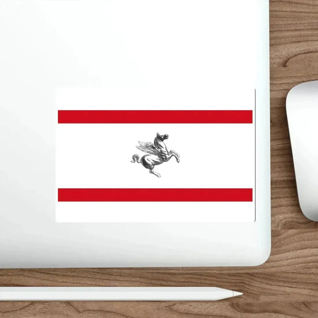 Flag of Tuscany Italy STICKER Vinyl Die-Cut Decal - The Sticker Space
