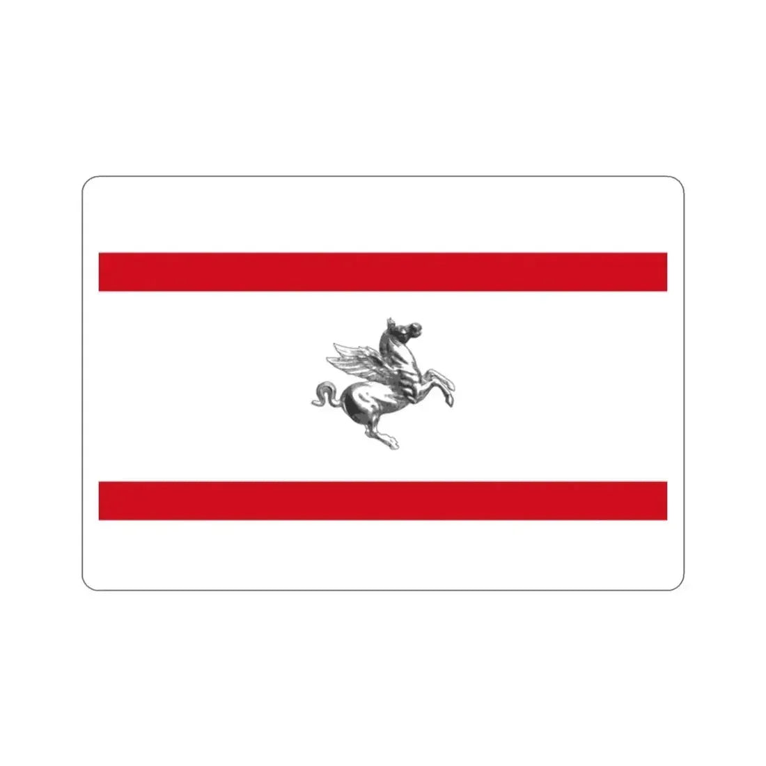 Flag of Tuscany Italy STICKER Vinyl Die-Cut Decal - The Sticker Space