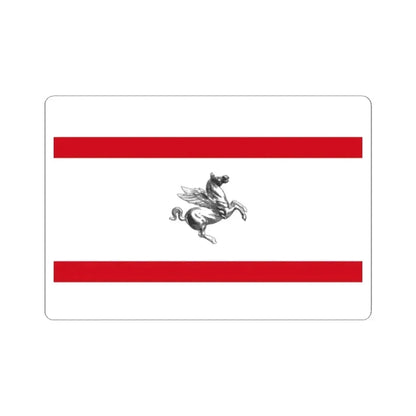 Flag of Tuscany Italy - STICKER Vinyl Kiss-Cut Decal 2 Inch White - The Sticker Space