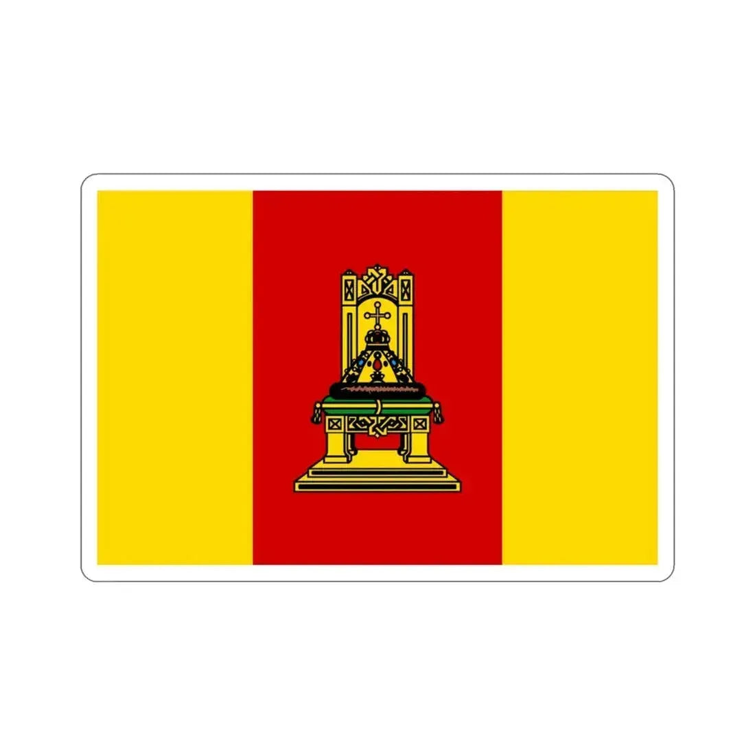 Flag of Tver Oblast Russia STICKER Vinyl Die-Cut Decal 3 Inch - The Sticker Space