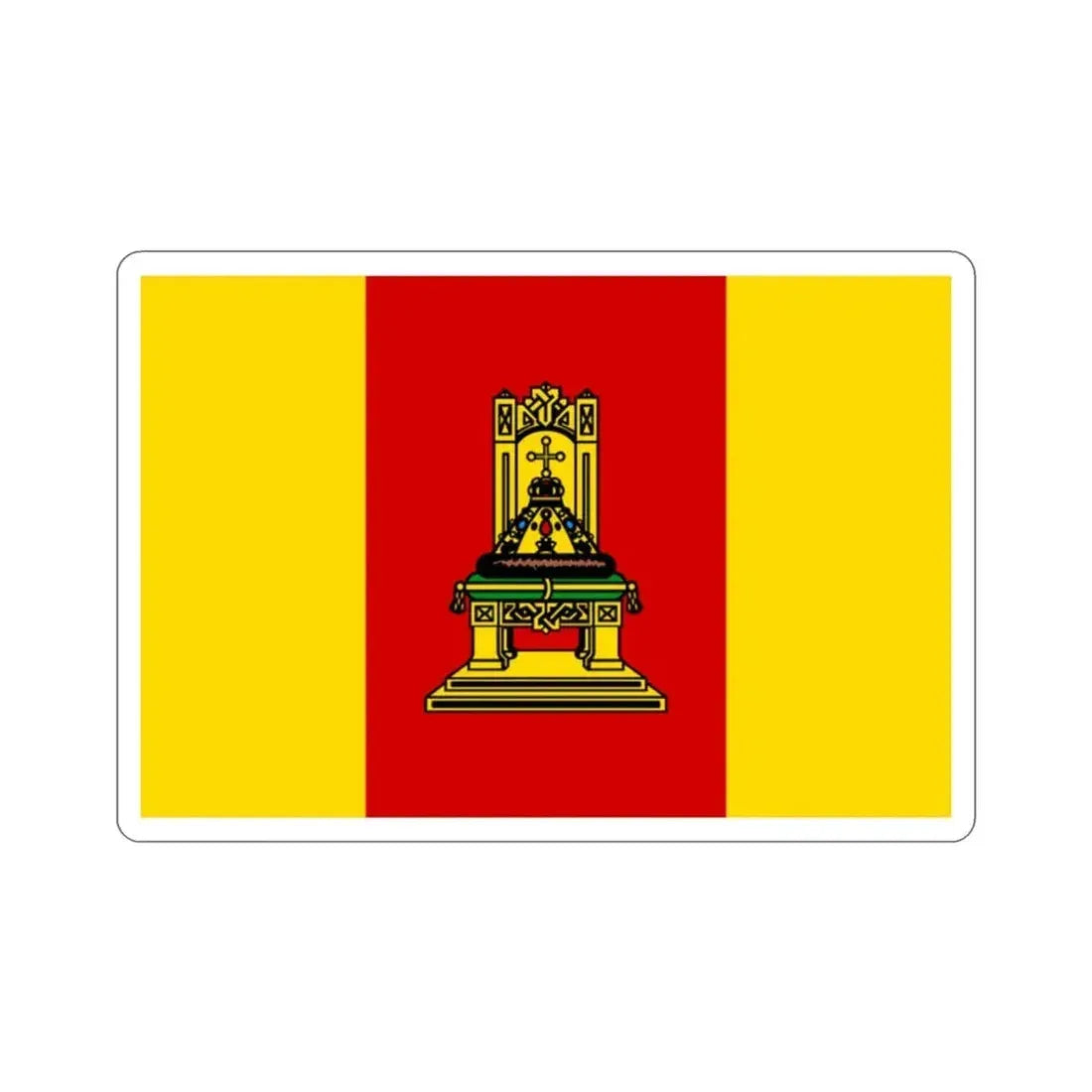 Flag of Tver Oblast Russia STICKER Vinyl Die-Cut Decal - The Sticker Space