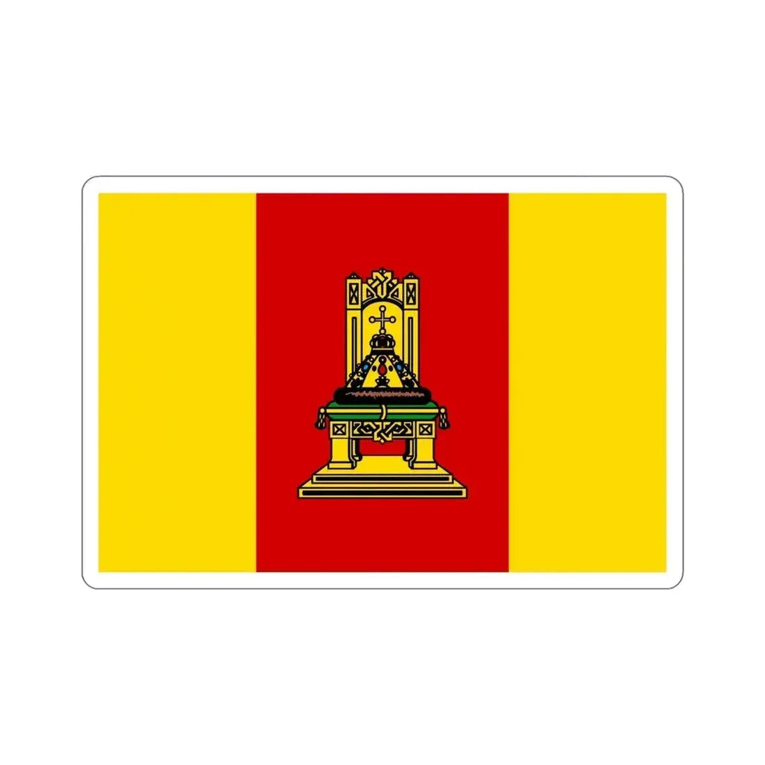 Flag of Tver Oblast Russia STICKER Vinyl Die-Cut Decal - The Sticker Space