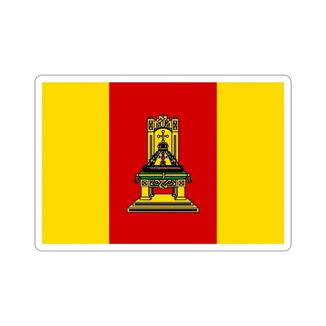 Flag of Tver Oblast Russia STICKER Vinyl Die-Cut Decal - The Sticker Space